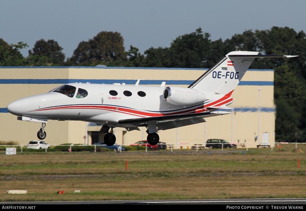 Aircraft Photo of OE-FOG | Cessna 510 Citation Mustang | GlobeAir | AirHistory.net #167289