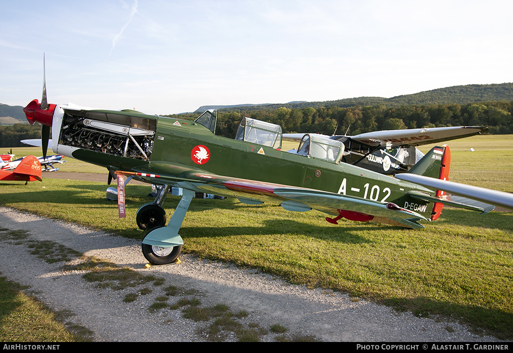 Aircraft Photo of D-EGAW / A-102 | Pilatus P-2-06 | Switzerland - Air Force | AirHistory.net #167301