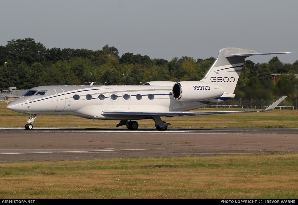 Aircraft Photo of N507GD | Gulfstream Aerospace G500 (G-VII) | AirHistory.net #167307