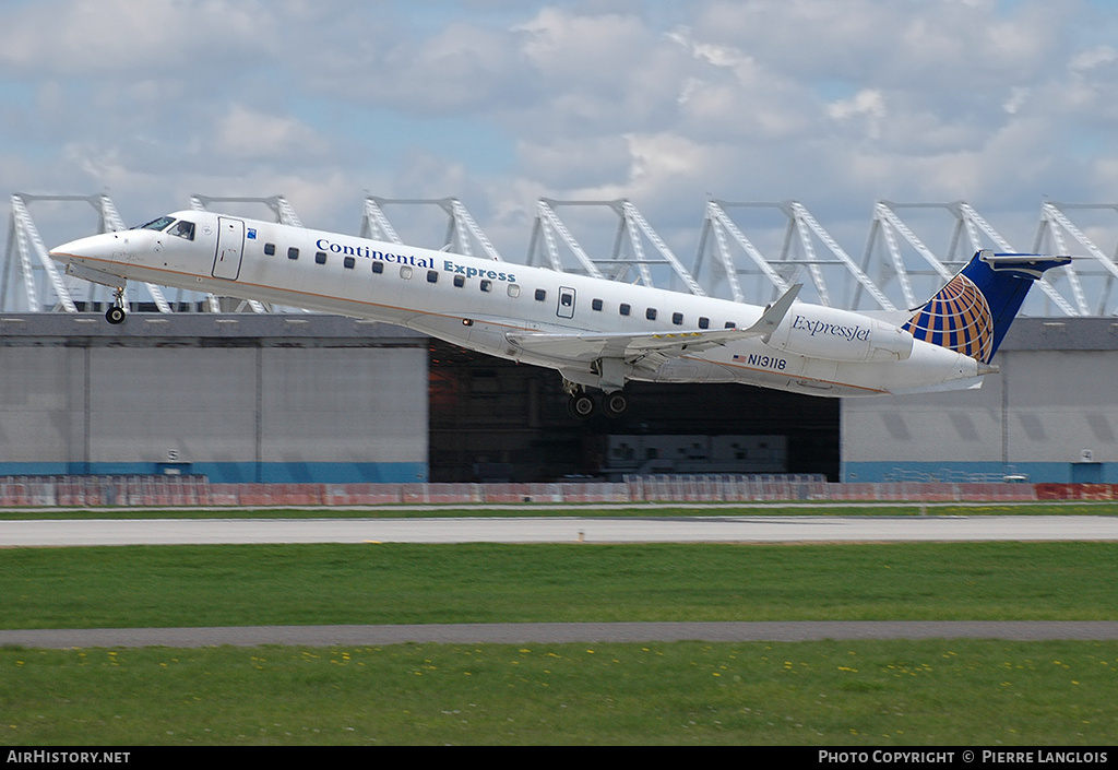 Aircraft Photo of N13118 | Embraer ERJ-145XR (EMB-145XR) | Continental Express | AirHistory.net #167308