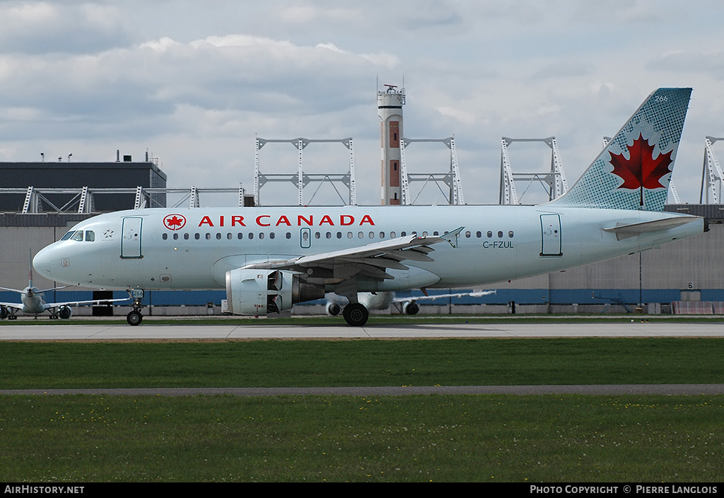 Aircraft Photo of C-FZUL | Airbus A319-114 | Air Canada | AirHistory.net #167311