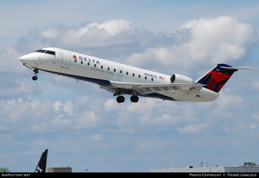 Aircraft Photo of N918CA | Canadair CRJ-100ER (CL-600-2B19) | Delta Connection | AirHistory.net #167315