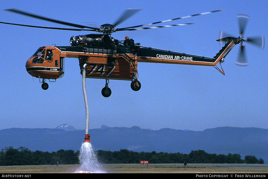 Aircraft Photo of C-FCRN | Sikorsky S-64E Skycrane | Canadian Air-Crane | AirHistory.net #167335