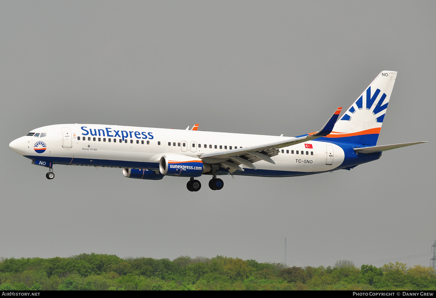 Aircraft Photo of TC-SNO | Boeing 737-8HC | SunExpress | AirHistory.net #167350