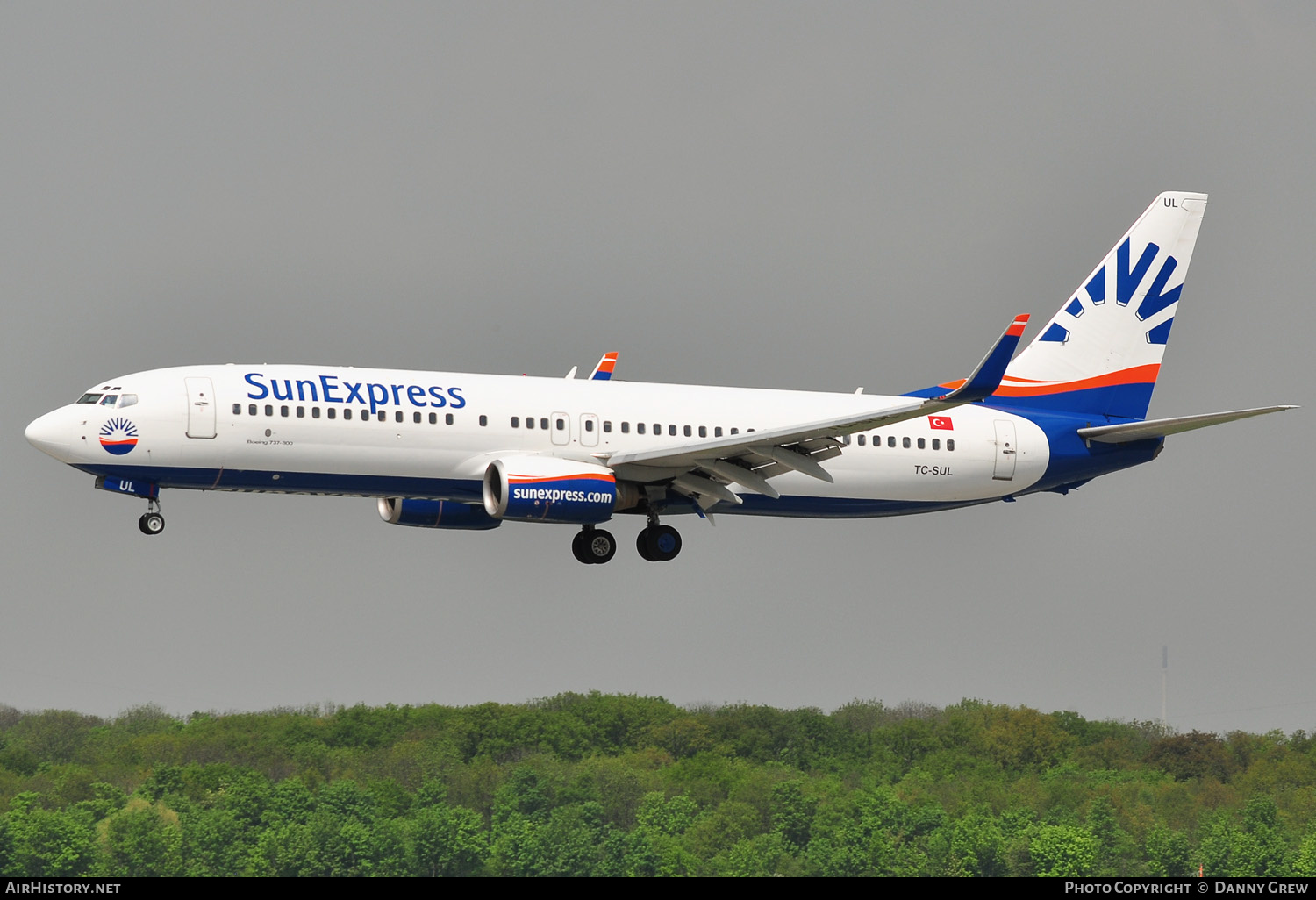 Aircraft Photo of TC-SUL | Boeing 737-85F | SunExpress | AirHistory.net #167353