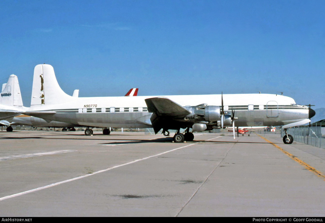Aircraft Photo of N90770 | Douglas DC-6B | AirHistory.net #167370