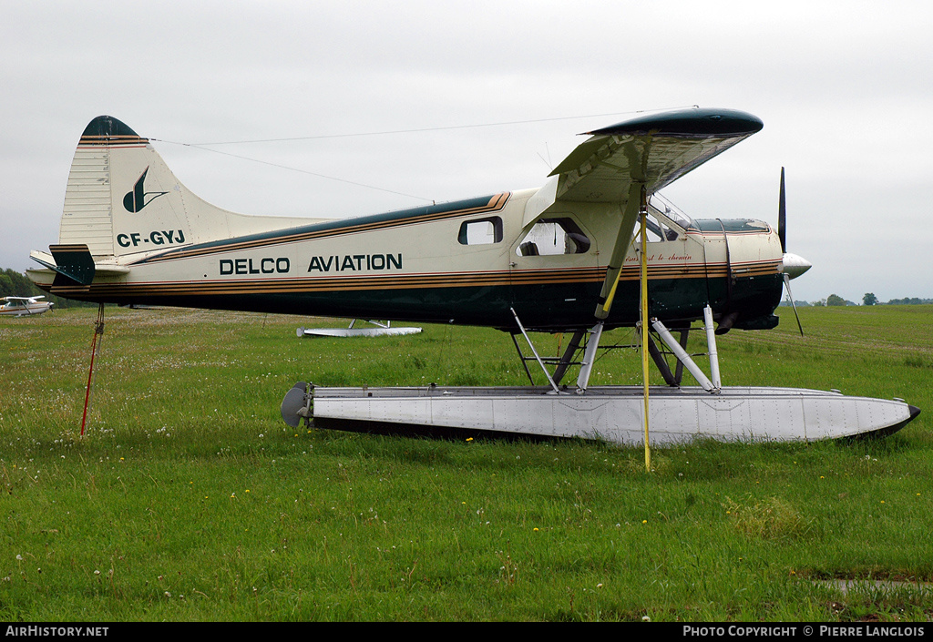 Aircraft Photo of CF-GYJ | De Havilland Canada DHC-2 Beaver Mk1 | Delco Aviation | AirHistory.net #167374