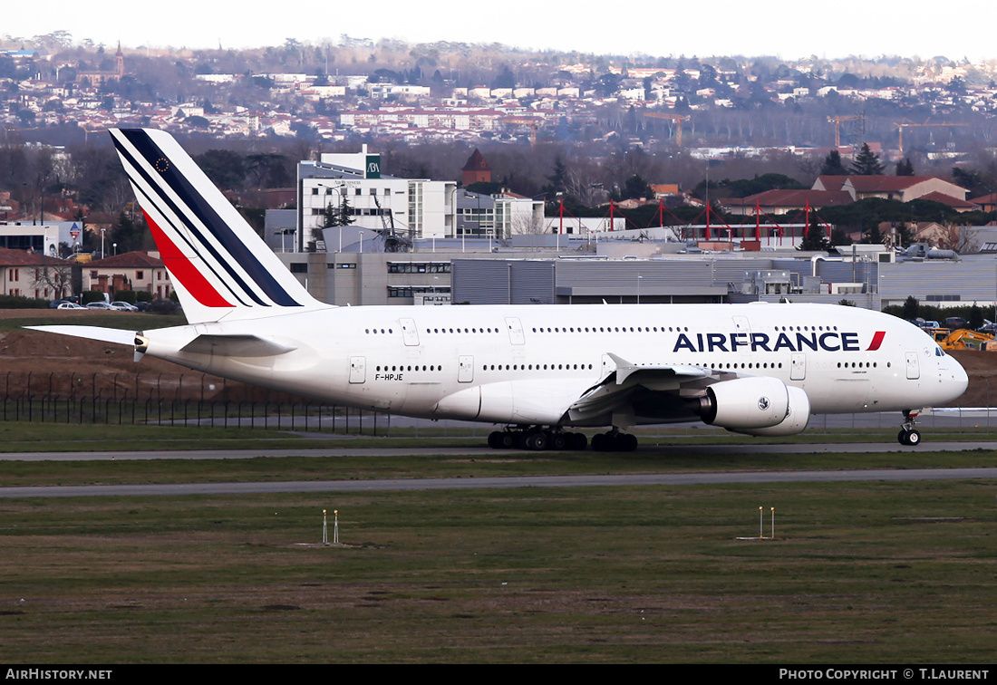 Aircraft Photo of F-HPJE | Airbus A380-861 | Air France | AirHistory.net #167387