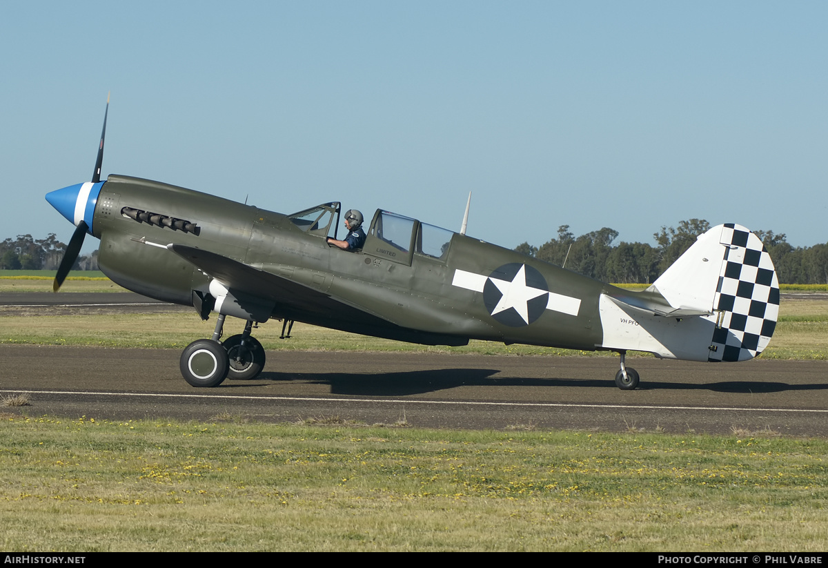 Aircraft Photo of VH-PFO / 42-104986 | Curtiss P-40N Kittyhawk | USA - Air Force | AirHistory.net #167393