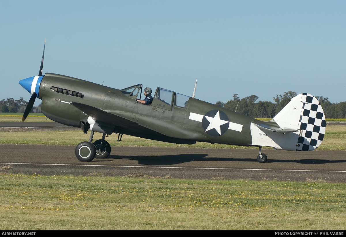 Aircraft Photo of VH-PFO / 42-104986 | Curtiss P-40N Kittyhawk Mk.IV | USA - Air Force | AirHistory.net #167393