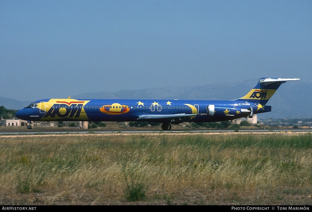 Aircraft Photo of F-GGMB | McDonnell Douglas MD-83 (DC-9-83) | AOM French Airlines | AirHistory.net #167404