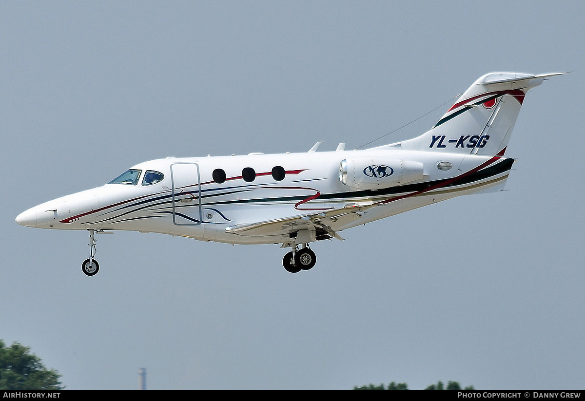 Aircraft Photo of YL-KSG | Raytheon 390 Premier I | AirHistory.net #167411