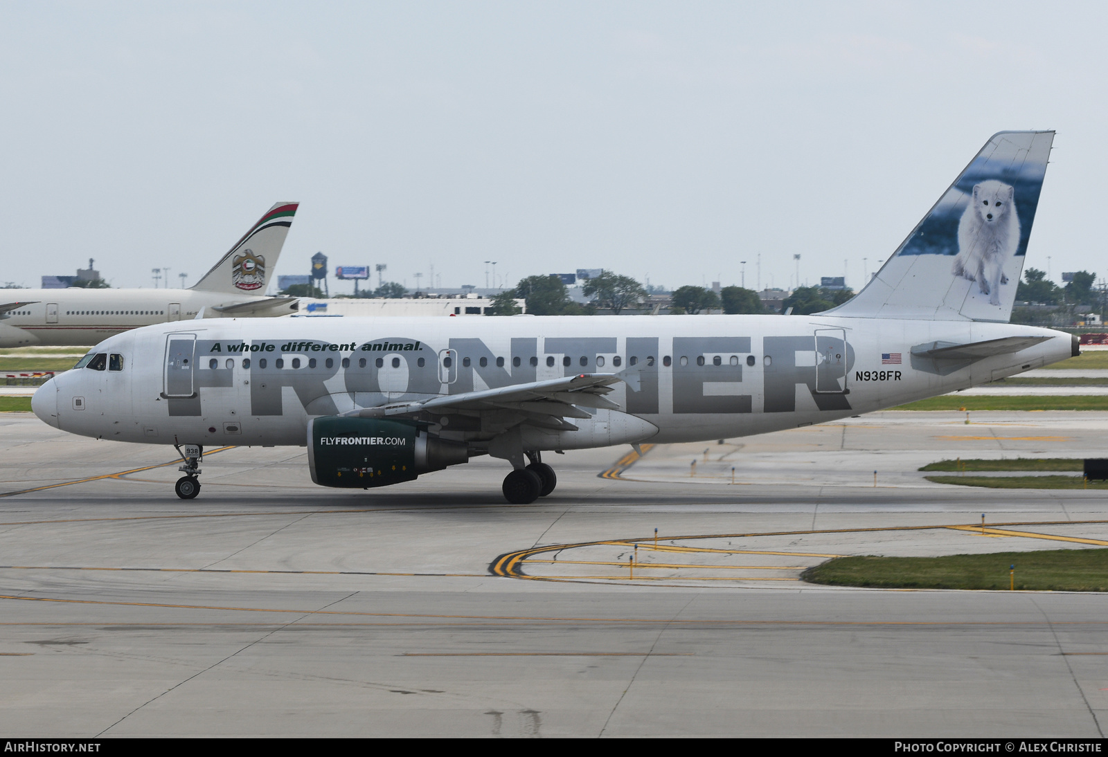 Aircraft Photo of N938FR | Airbus A319-111 | Frontier Airlines | AirHistory.net #167414