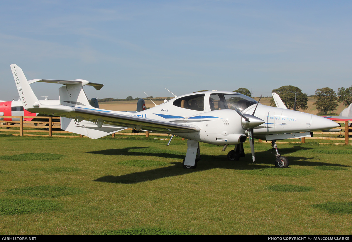 Aircraft Photo of M-OUTH | Diamond DA42 Twin Star | AirHistory.net #167418