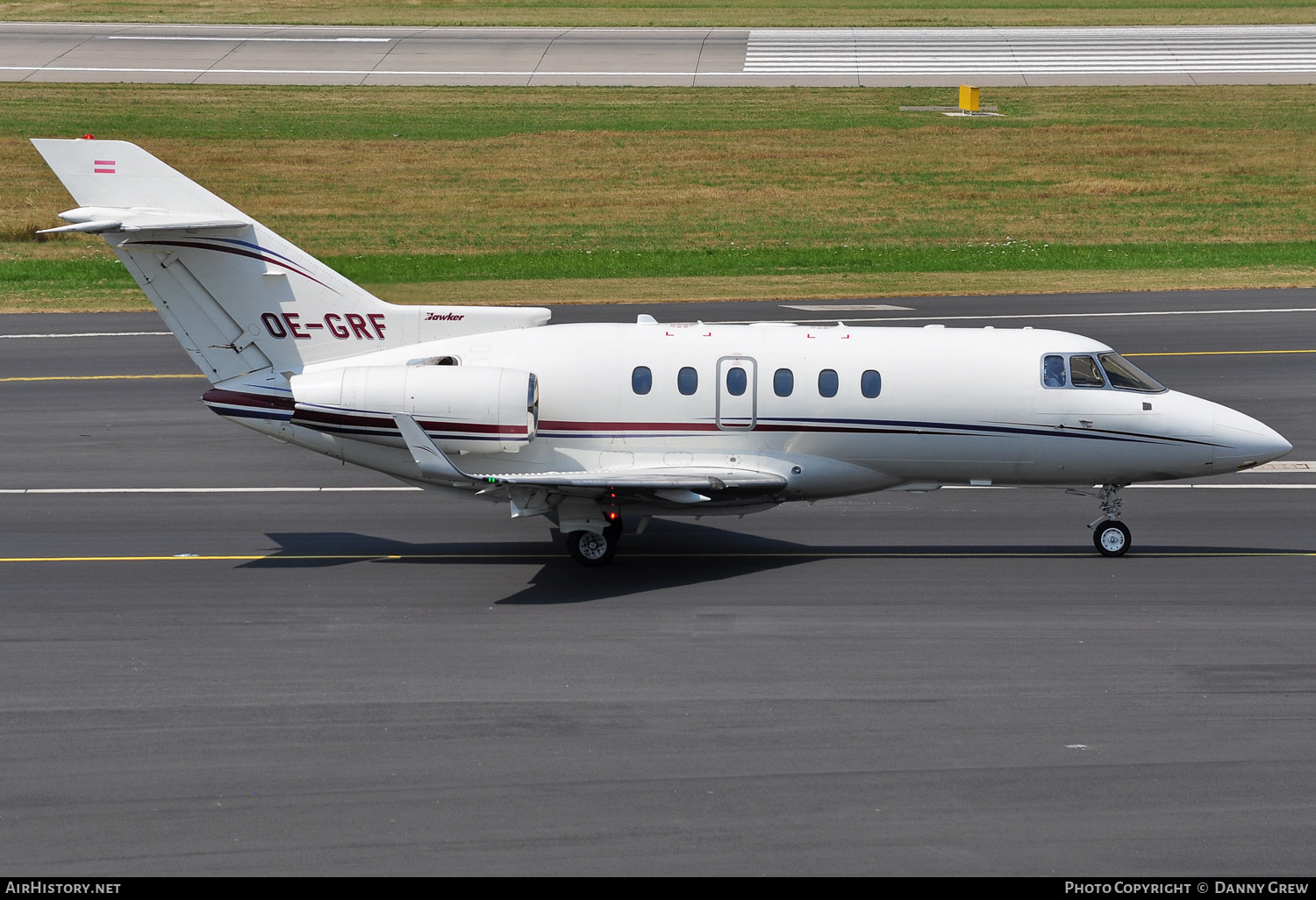 Aircraft Photo of OE-GRF | Raytheon Hawker 850XP | AirHistory.net #167422