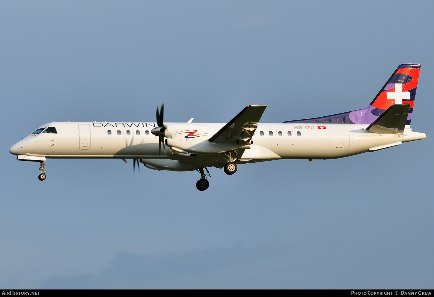 Aircraft Photo of HB-IZU | Saab 2000 | Darwin Airline | AirHistory.net #167472