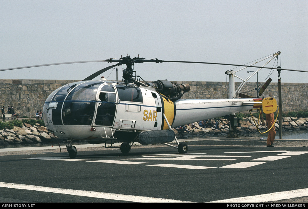 Aircraft Photo of HD.16-7 | Aerospatiale SA-319B Alouette III | Spain - Air Force | AirHistory.net #167485