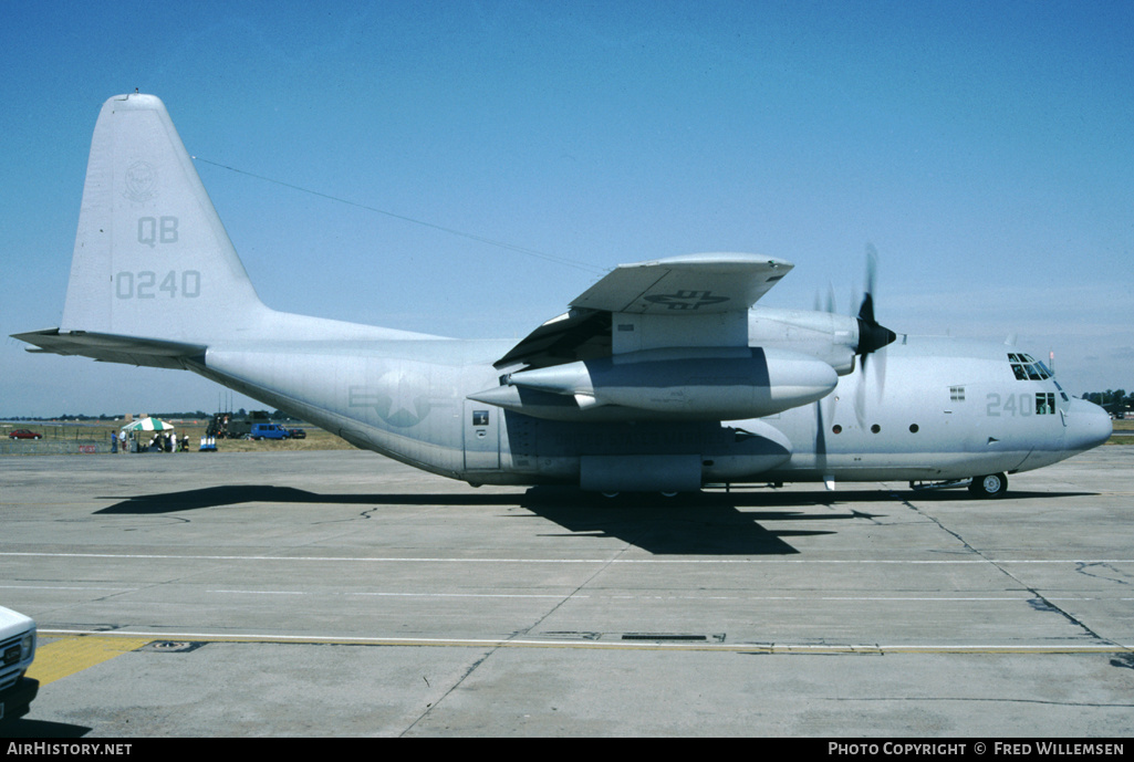 Aircraft Photo of 160240 / 0240 | Lockheed KC-130R Hercules (L-382) | USA - Marines | AirHistory.net #167486