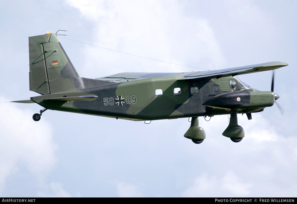 Aircraft Photo of D-ICDY / 5889 | Dornier Do-28D-2 Skyservant | RK Flugdienst RFD-94/1.Staffel | Germany - Air Force | AirHistory.net #167489