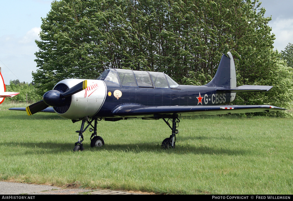 Aircraft Photo of G-CBSS | Yakovlev Yak-52 | AirHistory.net #167494