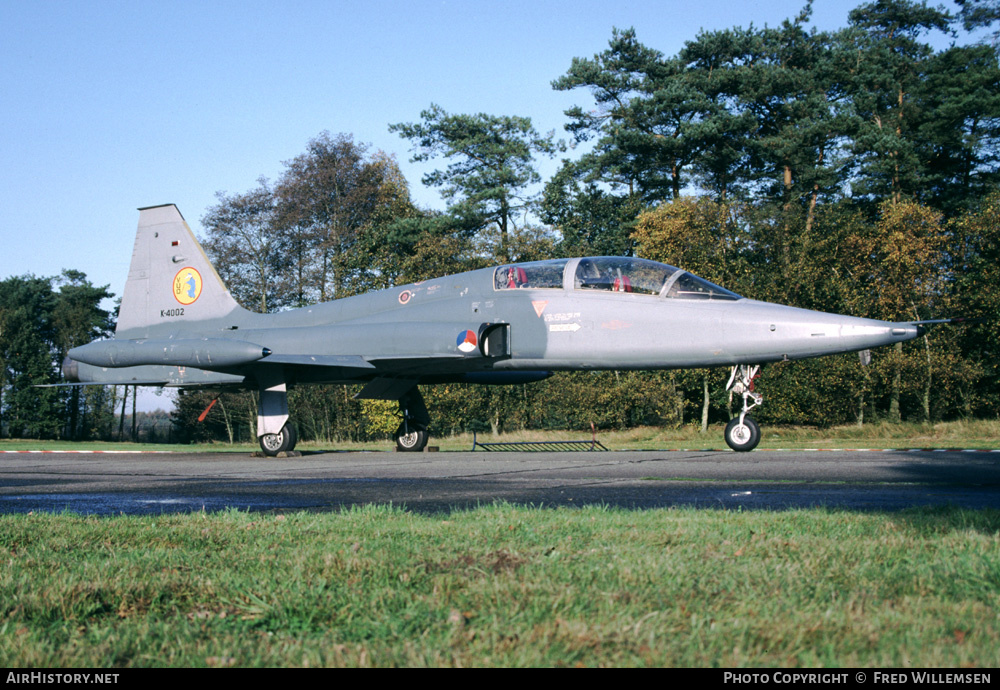 Aircraft Photo of K-4002 | Canadair NF-5B | Netherlands - Air Force | AirHistory.net #167498