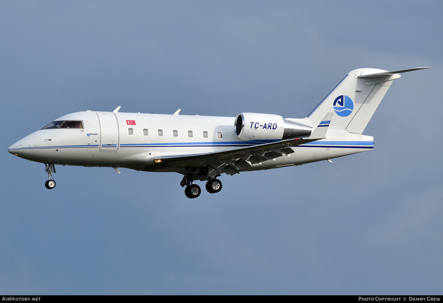 Aircraft Photo of TC-ARD | Bombardier Challenger 604 (CL-600-2B16) | Arkasair Aviation | AirHistory.net #167518