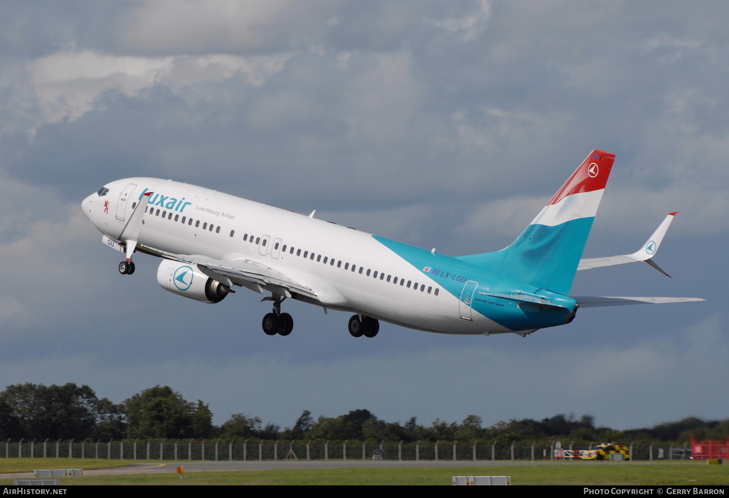 Aircraft Photo of LX-LGU | Boeing 737-8C9 | Luxair | AirHistory.net #167521