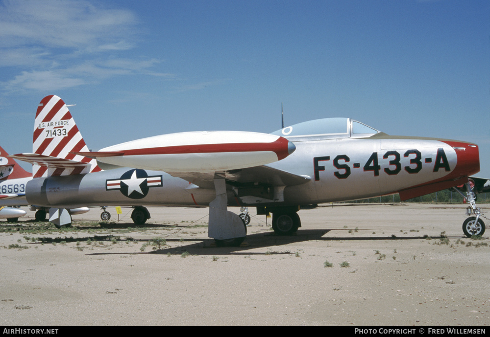 Aircraft Photo of 47-1433 / 71433 | Republic F-84C Thunderjet | USA - Air Force | AirHistory.net #167528