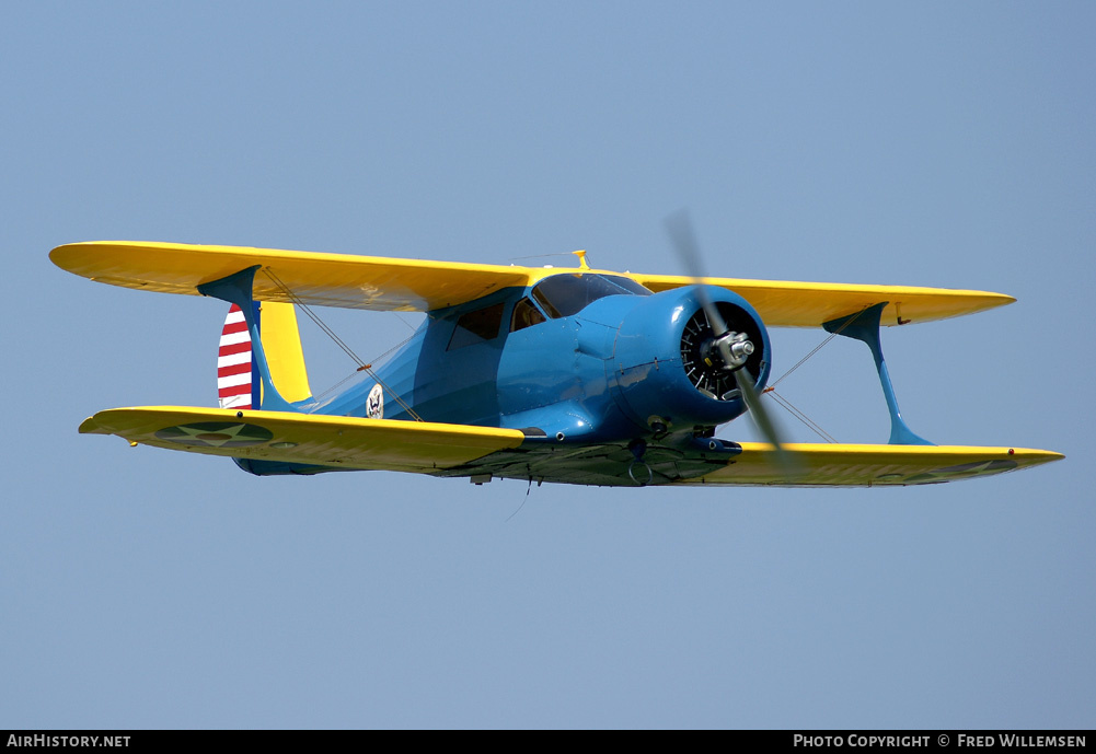 Aircraft Photo of N295BS / 39-139 | Beech YC-43 (D17S) | USA - Air Force | AirHistory.net #167532