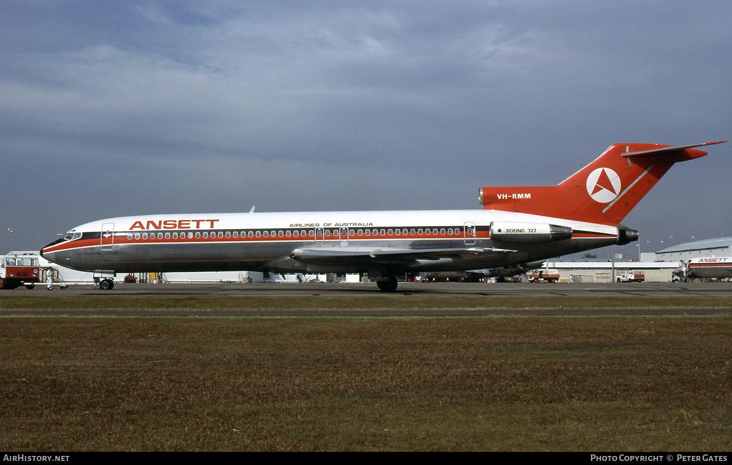 Aircraft Photo of VH-RMM | Boeing 727-277/Adv | Ansett Airlines of Australia | AirHistory.net #167555