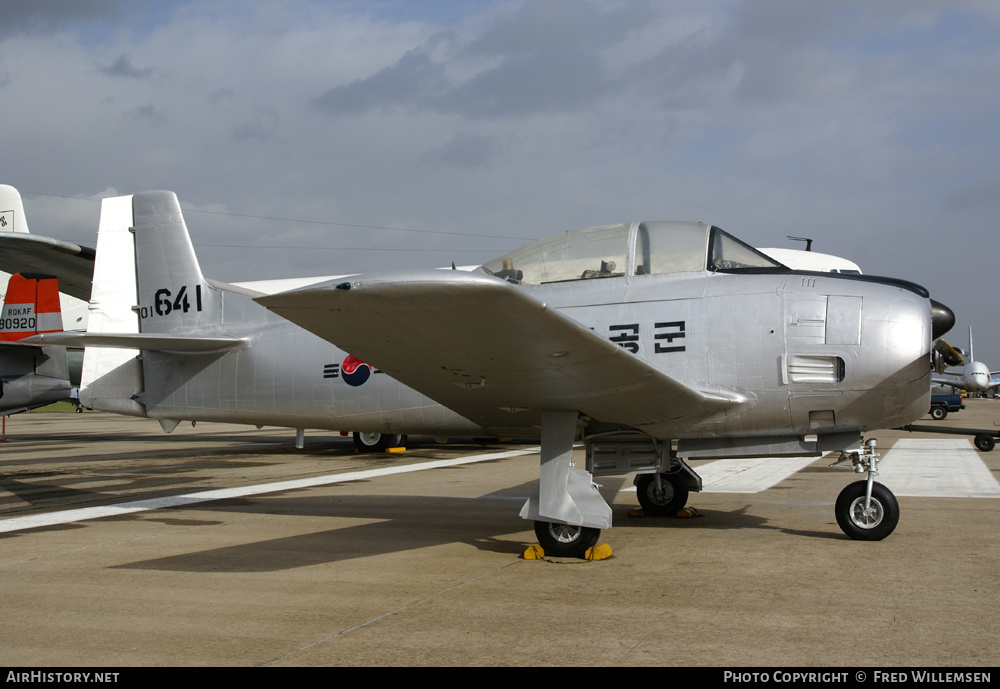 Aircraft Photo of 01-641 | North American T-28A Trojan | South Korea - Air Force | AirHistory.net #167558