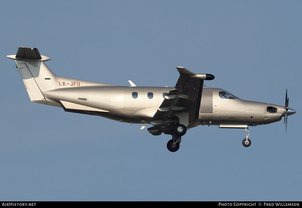 Aircraft Photo of LX-JFU | Pilatus PC-12NG (PC-12/47E) | AirHistory.net #167569