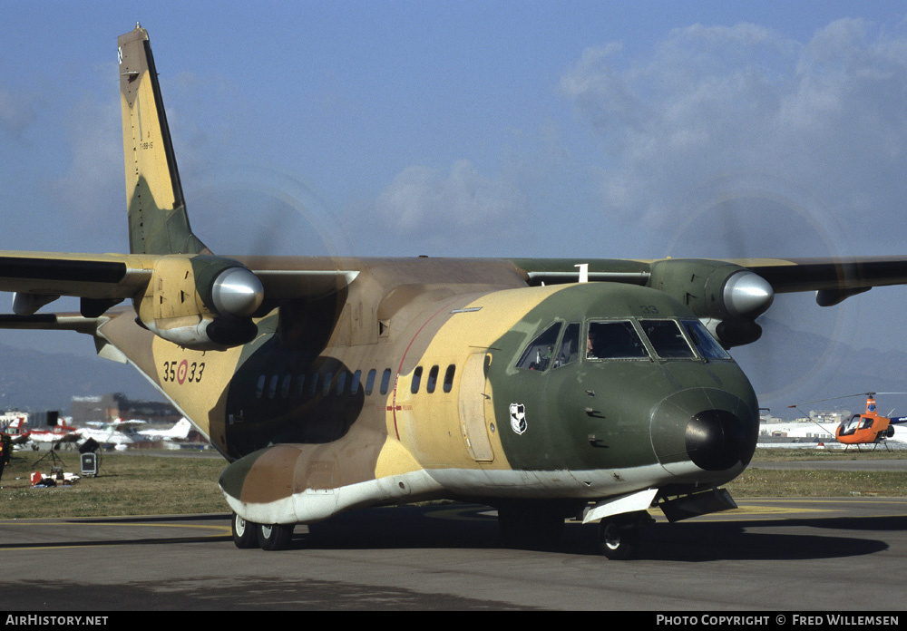 Aircraft Photo of T19B-15 | CASA/IPTN CN235M-100 | Spain - Air Force | AirHistory.net #167574