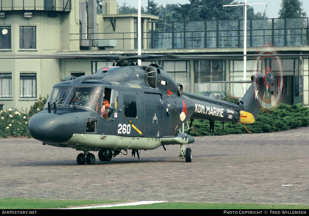 Aircraft Photo of 260 | Westland UH-14A Lynx Mk25 (WG-13) | Netherlands - Navy | AirHistory.net #167579