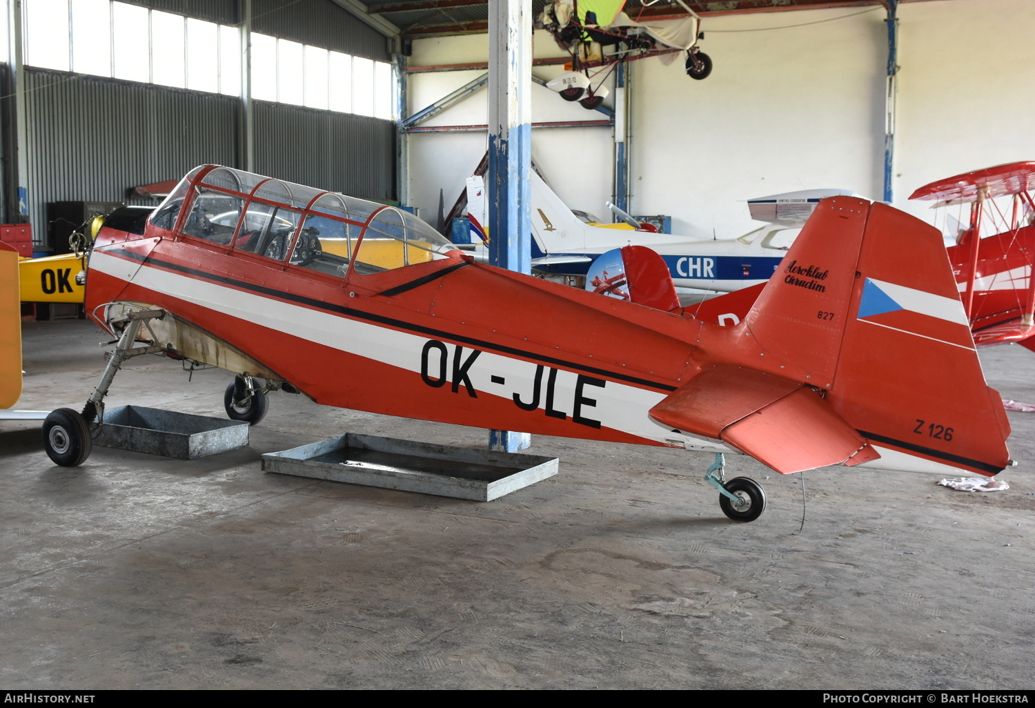 Aircraft Photo of OK-JLE | Zlin Z-126 Trener 2 | Aeroklub Chrudim | AirHistory.net #167597
