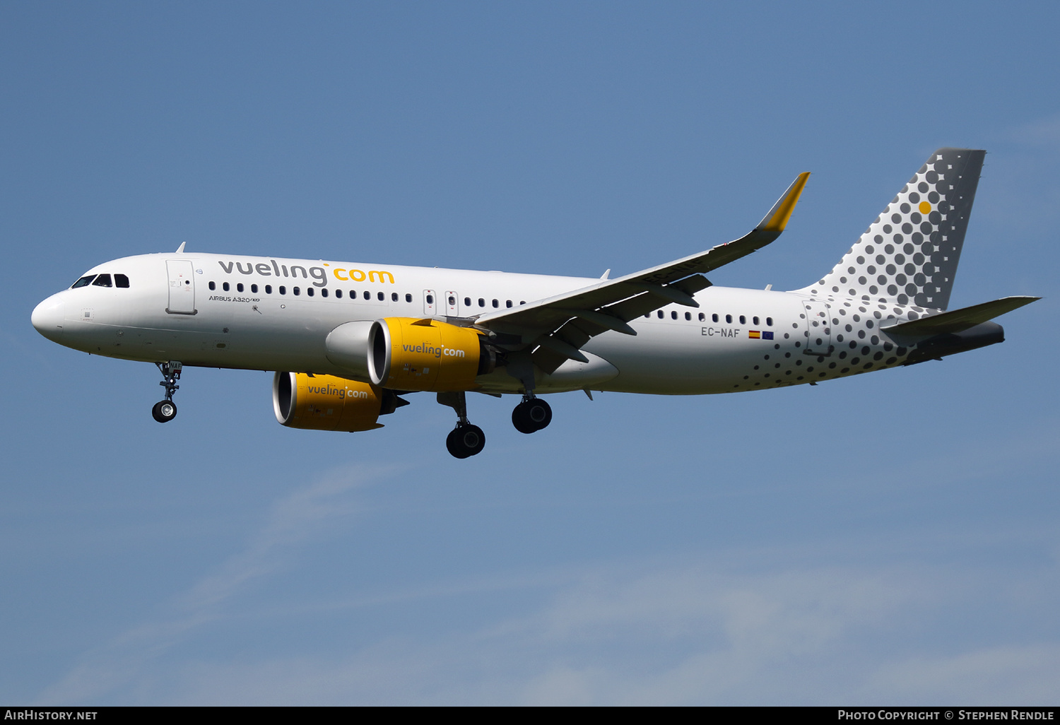 Aircraft Photo of EC-NAF | Airbus A320-271N | Vueling Airlines | AirHistory.net #167608