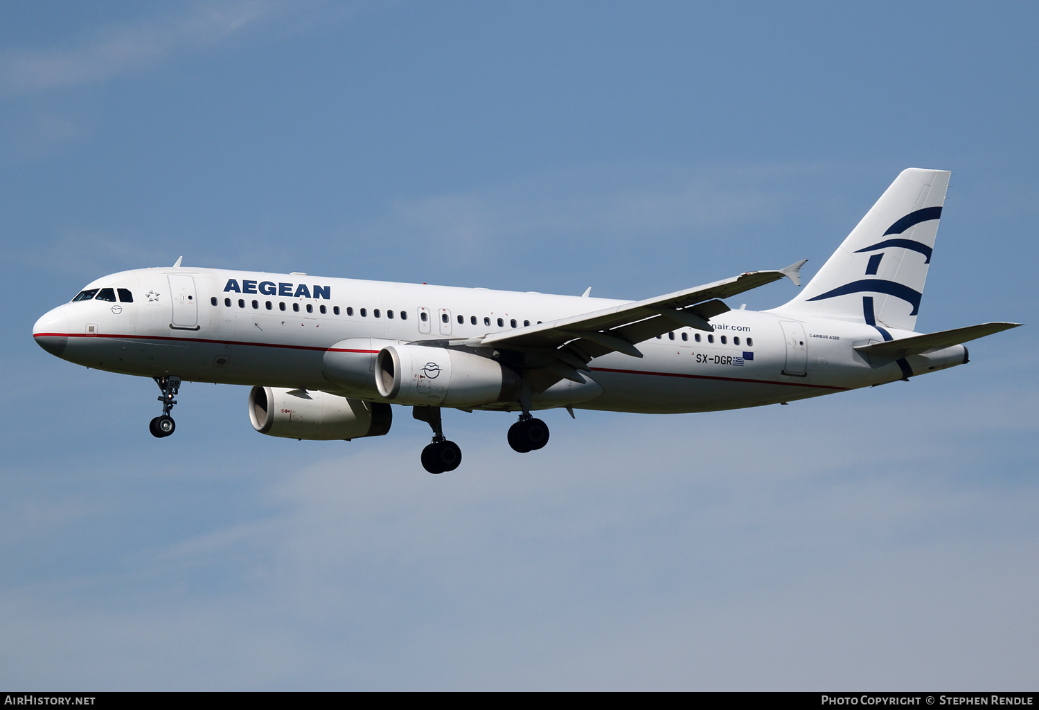 Aircraft Photo of SX-DGR | Airbus A320-232 | Aegean Airlines | AirHistory.net #167626