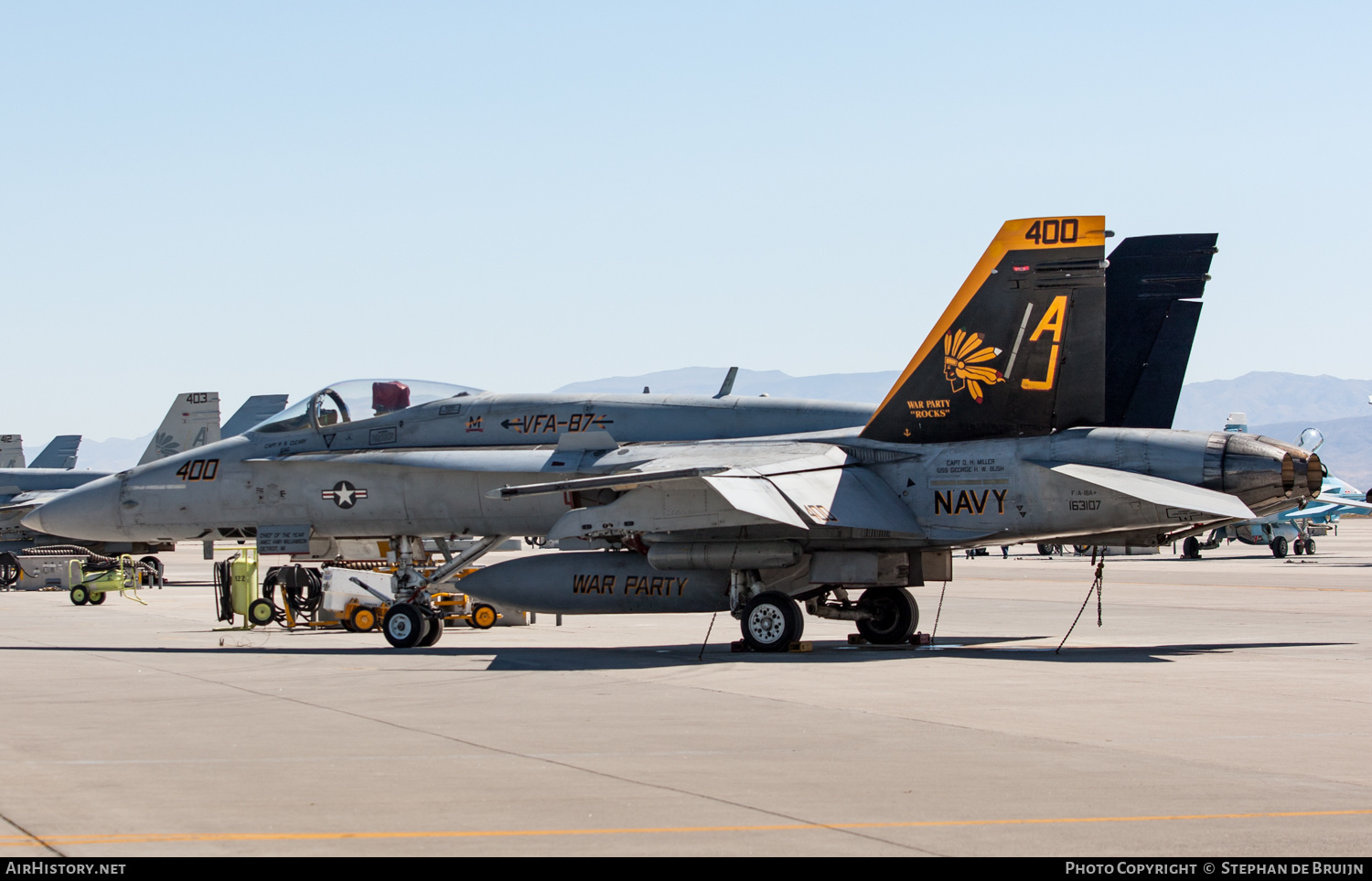 Aircraft Photo of 163107 | McDonnell Douglas F/A-18A+ Hornet | USA - Navy | AirHistory.net #167644