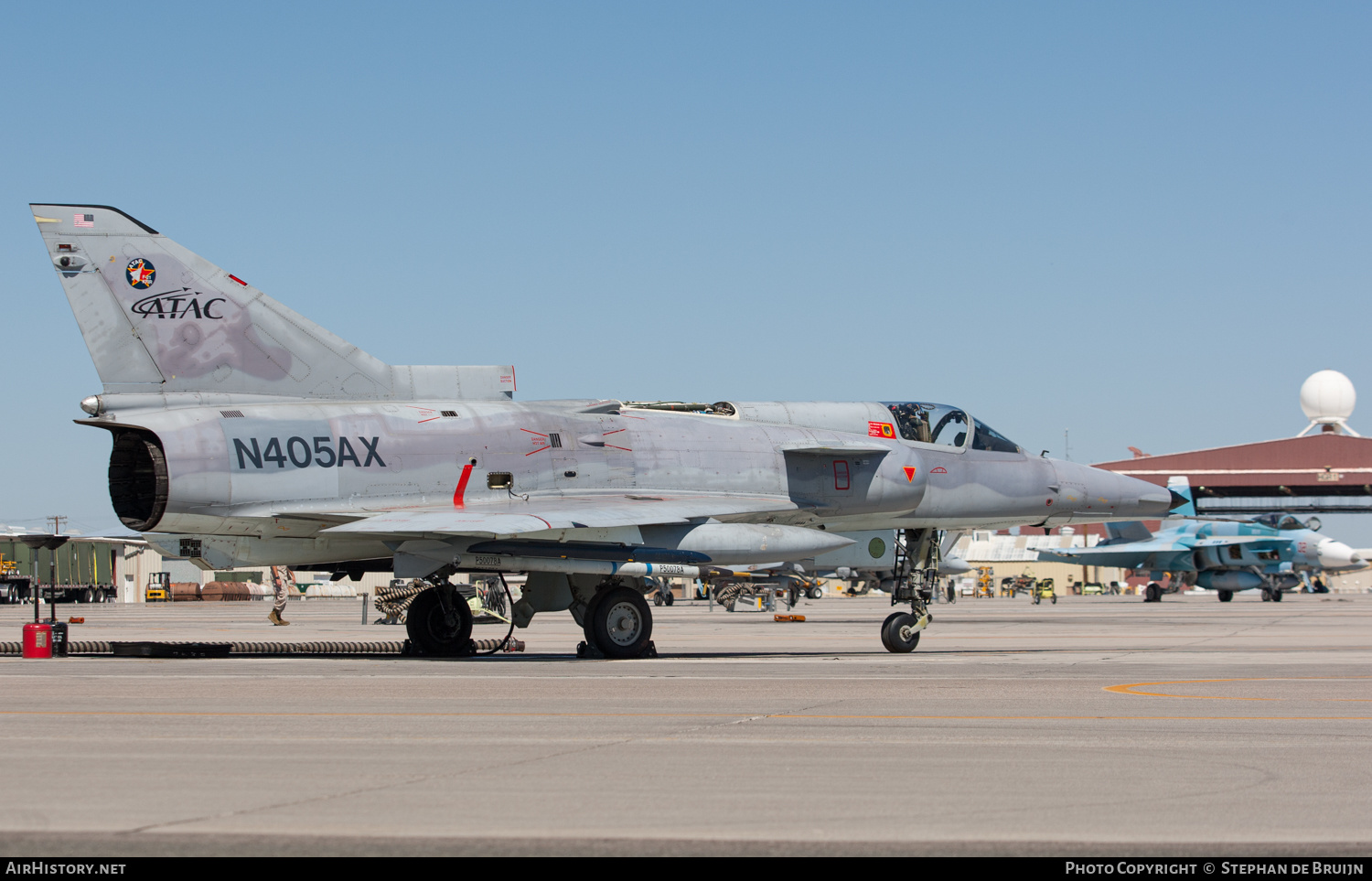 Aircraft Photo of N405AX | Israel Aircraft Industries Kfir C2 | ATAC - Airborne Tactical Advantage Company | AirHistory.net #167648