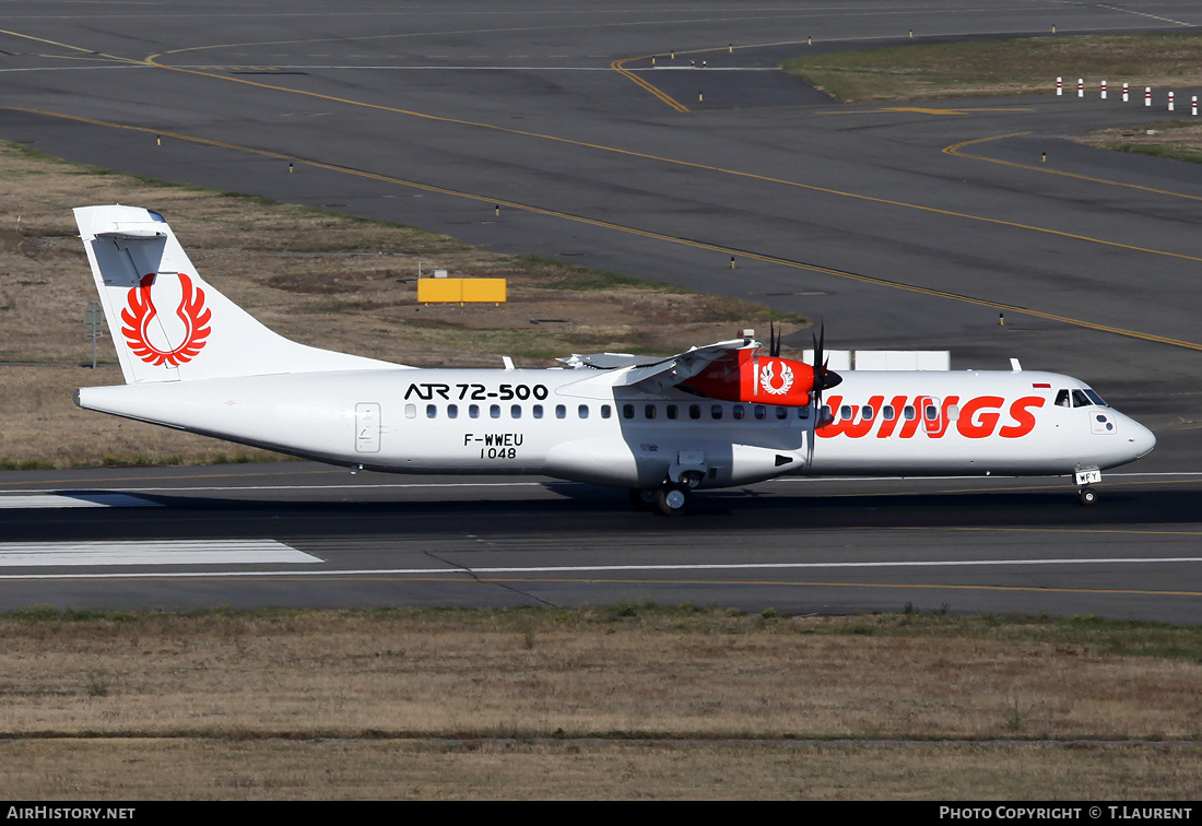 Aircraft Photo of F-WWEU | ATR ATR-72-500 (ATR-72-212A) | Wings Air | AirHistory.net #167653