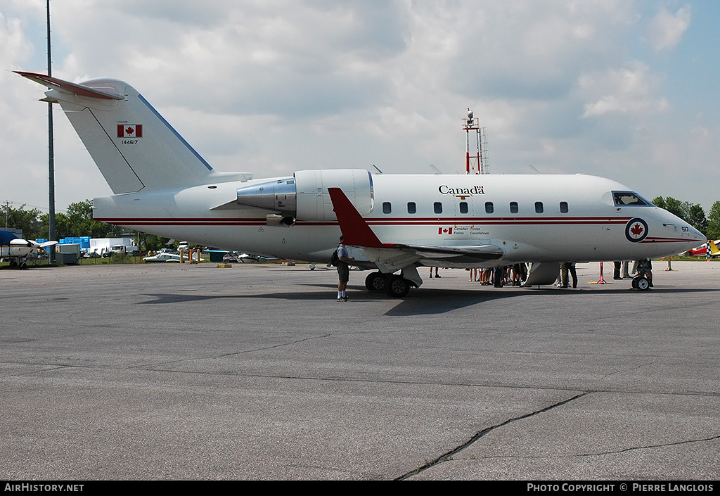 Aircraft Photo of 144617 | Bombardier CC-144C Challenger (604/CL-600-2B16) | Canada - Air Force | AirHistory.net #167656