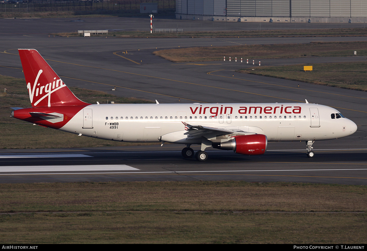 Aircraft Photo of F-WWBB | Airbus A320-214 | Virgin America | AirHistory.net #167657