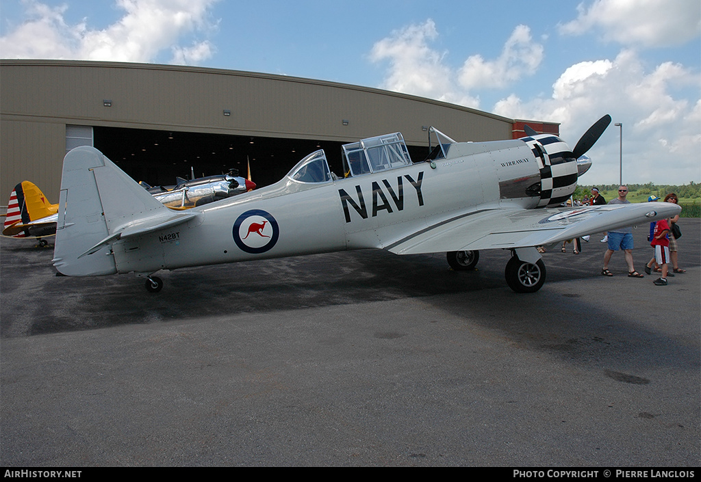 Aircraft Photo of N42BT | North American T-6J Harvard Mk IV | Australia - Navy | AirHistory.net #167664