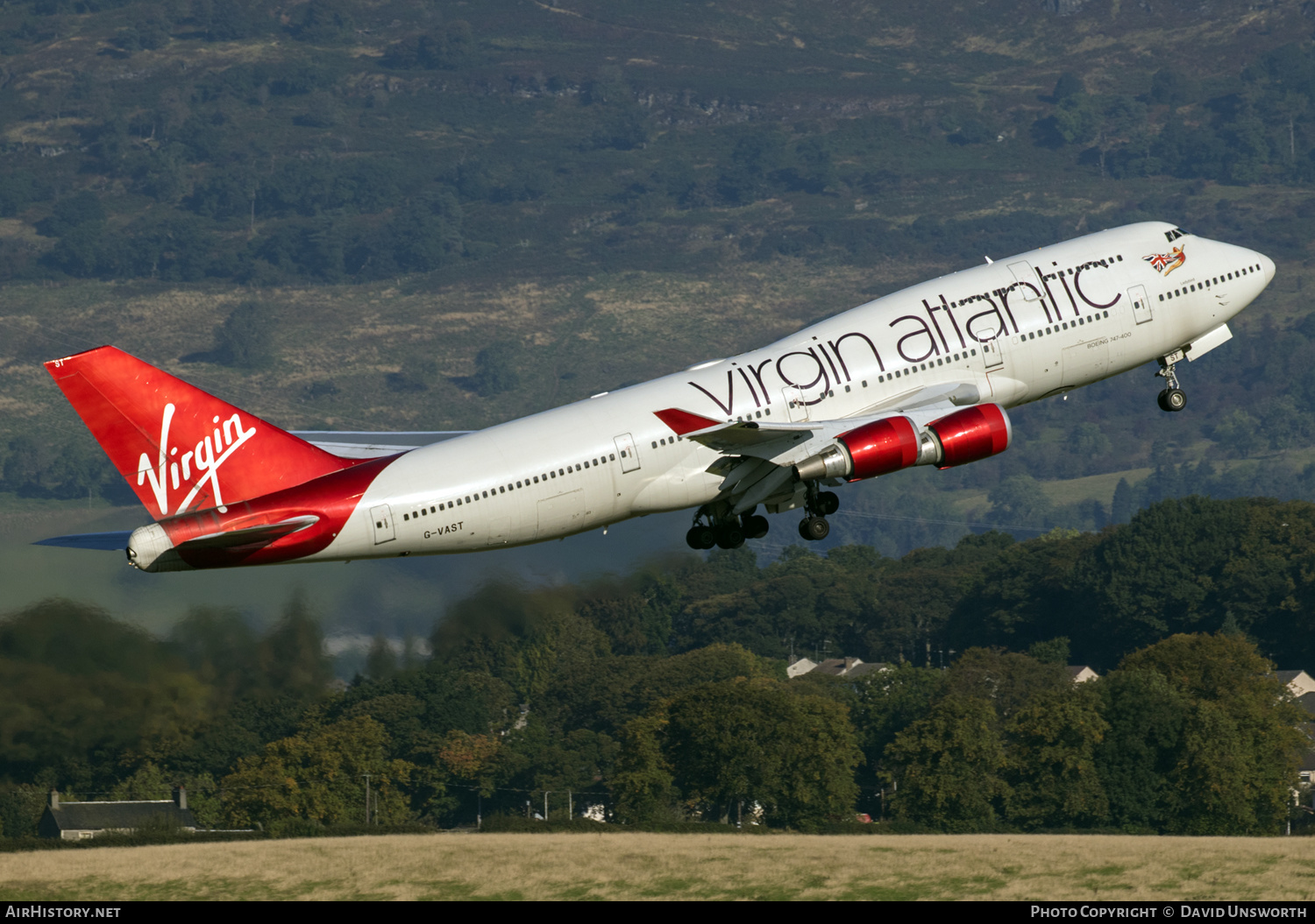 Aircraft Photo of G-VAST | Boeing 747-41R | Virgin Atlantic Airways | AirHistory.net #167675