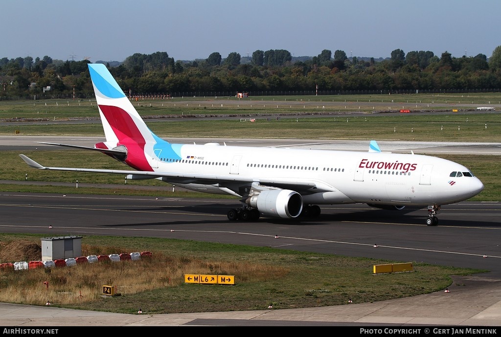 Aircraft Photo of D-AXGG | Airbus A330-203 | Eurowings | AirHistory.net #167677