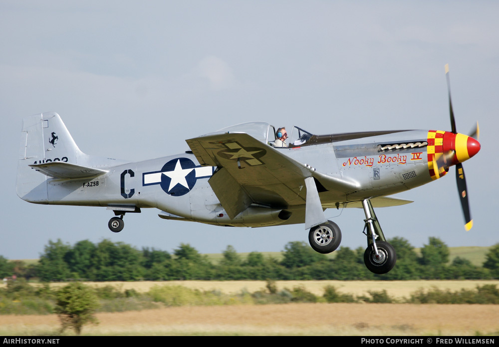 Aircraft Photo of F-AZSB / 411622 | North American P-51D Mustang | USA - Air Force | AirHistory.net #167702
