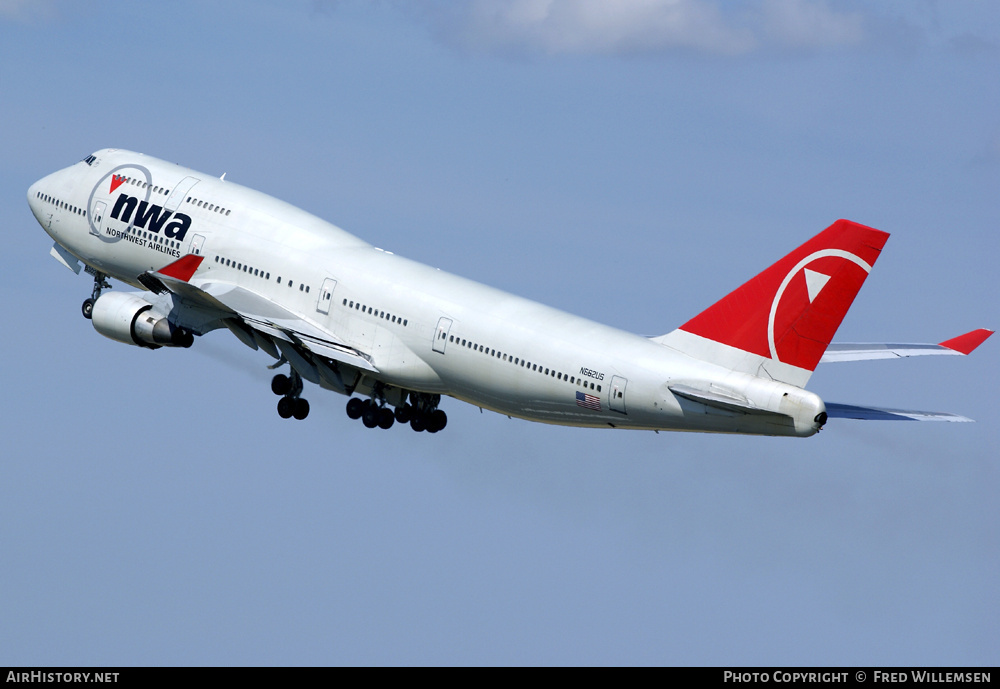 Aircraft Photo of N662US | Boeing 747-451 | Northwest Airlines | AirHistory.net #167705
