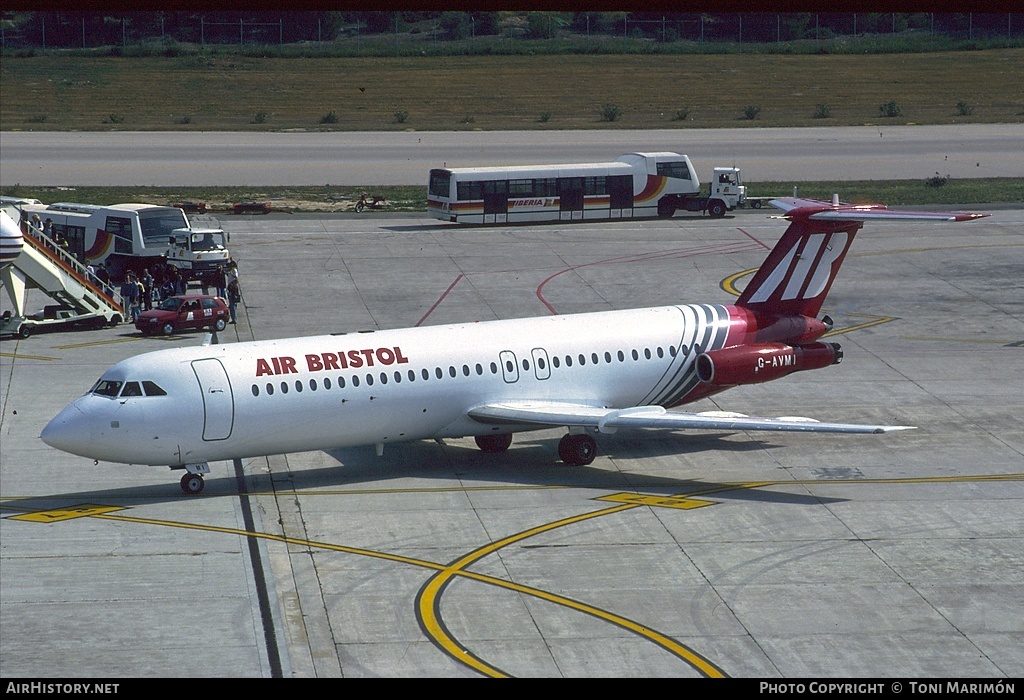 Aircraft Photo of G-AVMI | BAC 111-510ED One-Eleven | Air Bristol | AirHistory.net #167709