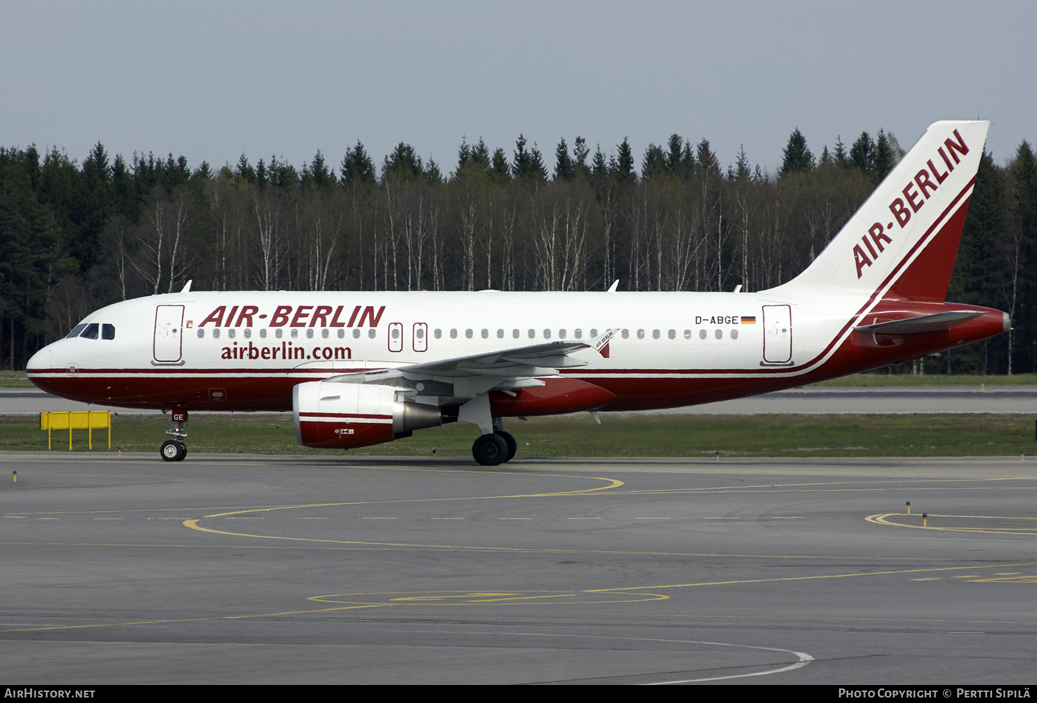 Aircraft Photo of D-ABGE | Airbus A319-112 | Air Berlin | AirHistory.net #167726
