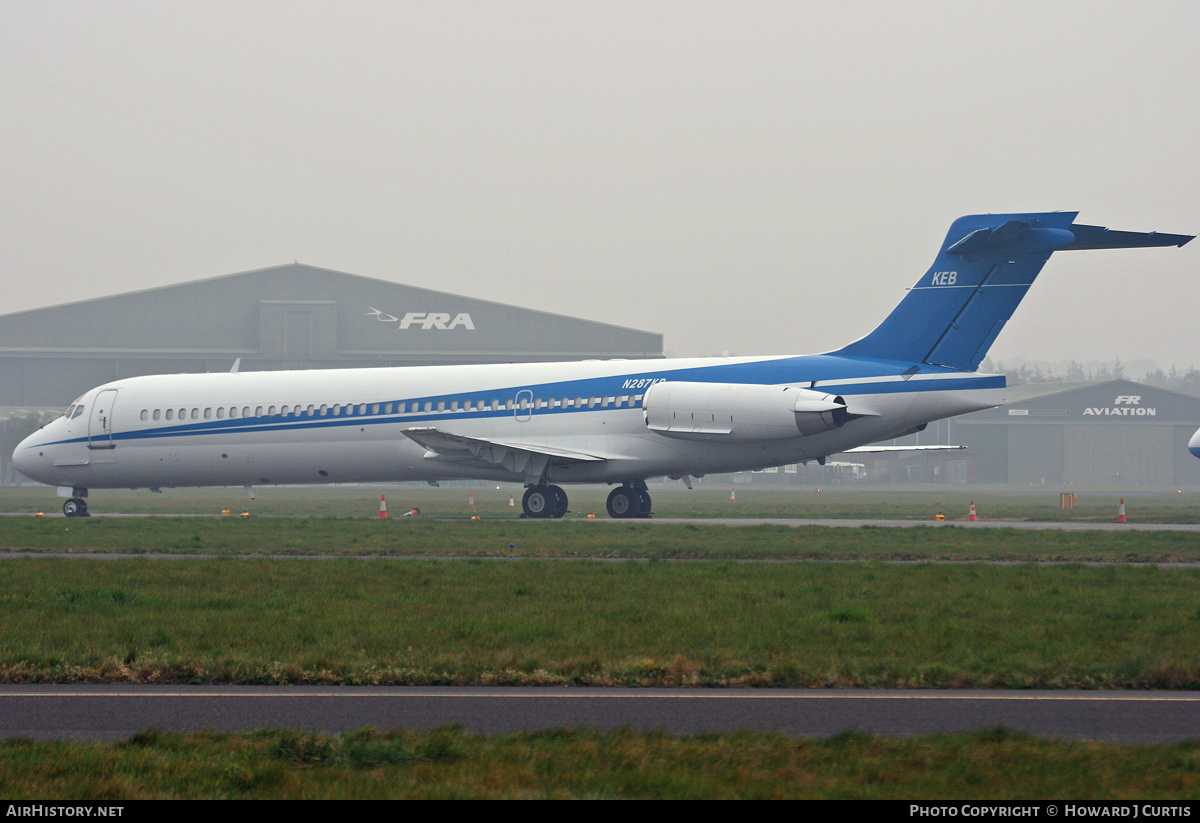 Aircraft Photo of N287KB | McDonnell Douglas MD-87 (DC-9-87) | KEB Aircraft | AirHistory.net #167727
